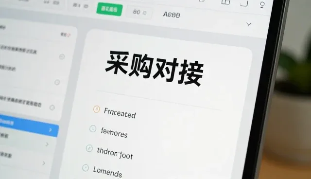 采购对接中如何有效筛选展会信息与选型关注点